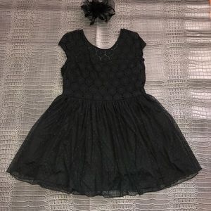 2x black tutu dress